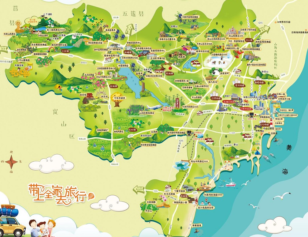贾汪景区使用手绘地图给景区能带来什么好处？